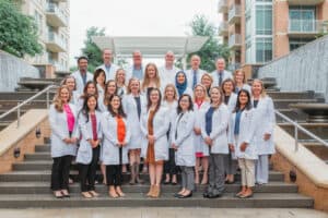 Group photo of the Pediatric Associates of Dallas physicians