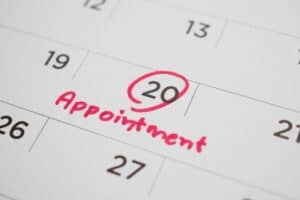 setting appointment