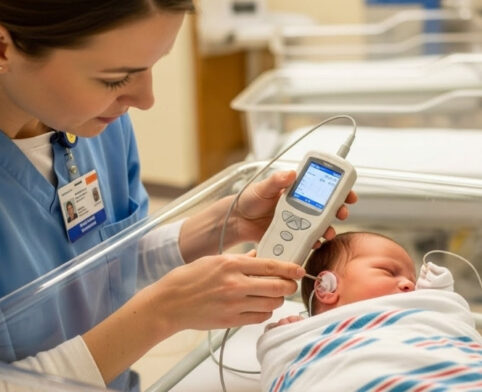 Newborn hearing screening refer indicating more information is needed